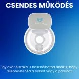 Foxter Lily kéz nélküli, hordozható elektromos mellszívó