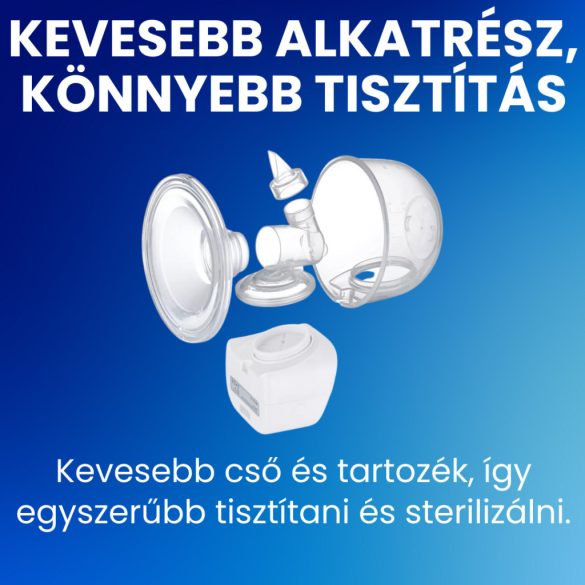 Foxter Lily kéz nélküli, hordozható elektromos mellszívó