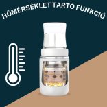 Foxter Lets go hordozható akkumulátoros cumisüveg melegítő - Fehér