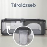 Foxter Uncle L utazójáróka (150x187 cm) - Szürke