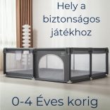 Foxter Uncle XL utazójáróka (187x207 cm) - Szürke