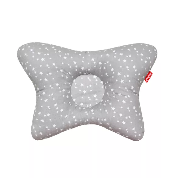 Scamp Laposfejűség elleni babapárna - LittleBigGreyStars