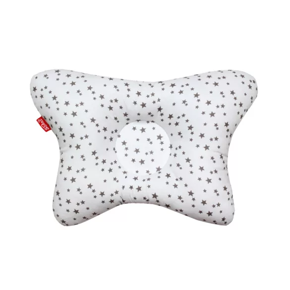 Scamp Laposfejűség elleni babapárna - LittleBigGreyStars