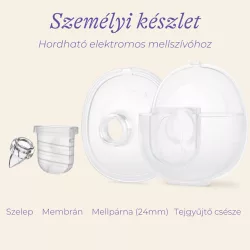   Lansinoh személyi készlet hordható elektromos mellszívóhoz