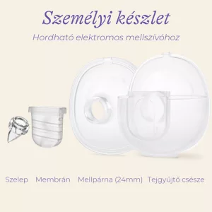 Lansinoh személyi készlet hordható elektromos mellszívóhoz
