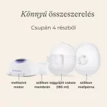 Lansinoh hordható mellszívó 4 fázisú egyes Soothies regeneráló mellpárnával szettben