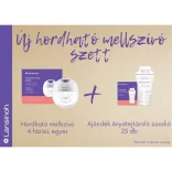 Lansinoh hordható mellszívó 4 fázisú egyes Lansinoh anyatejtároló zacskóval szettben