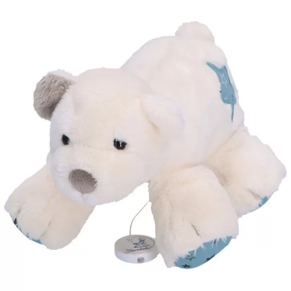 Sterntaler felhúzható zenélő plüss - Elia jegesmedve 21cm