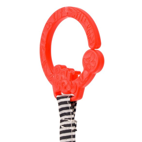 Bali Bazoo Kontrasztos felakasztható plüss játék rágókával - Kutyus