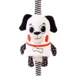 Bali Bazoo Kontrasztos felakasztható plüss játék rágókával - Kutyus