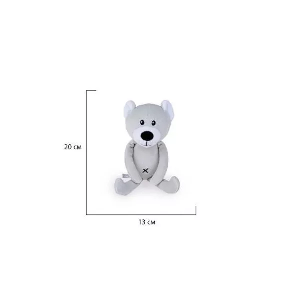 Bali Bazoo Ölelhető Teddy Maci Plüss játék (20cm) - Világosszürke