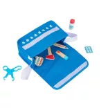 Tooky Toys Fából készült állatorvosi táska készlet