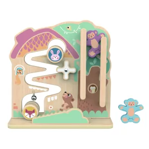 Tooky Toy 2in1 Golyópálya TK397N fa játék