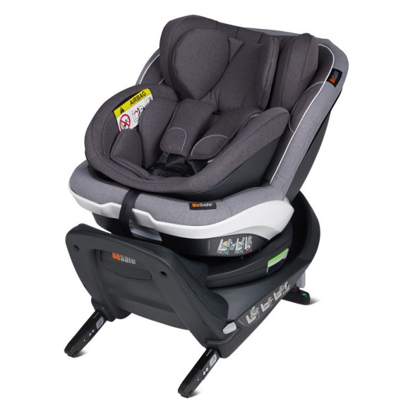 BeSafe gyerekülés iZi Twist B I-Size ISOfix 40-105 cm Metallic Mélange
