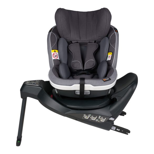 BeSafe gyerekülés iZi Turn i-Size ISOfix 61-105 cm Metallic Mélange
