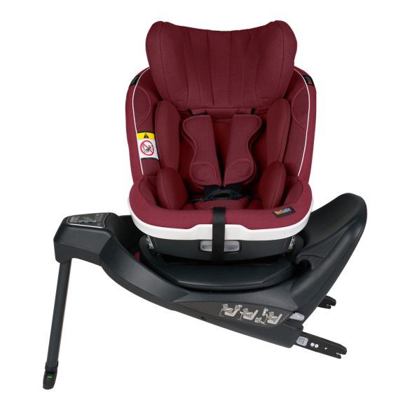BeSafe gyerekülés iZi Twist I-Size ISOfix 61-105 cm Burgundy Mélange