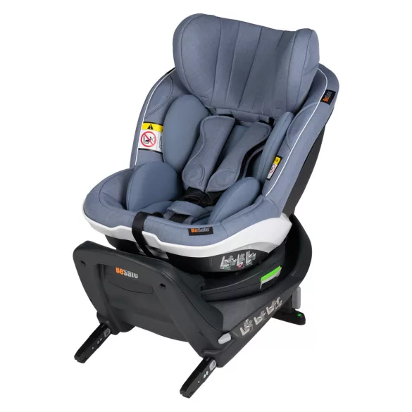 BeSafe gyerekülés iZi Turn i-Size ISOfix 61-105 cm Cloud Mélange