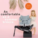 BeSafe gyerekülés iZi Turn i-Size ISOfix 61-105 cm Peak Mesh