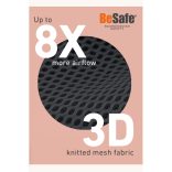 BeSafe gyerekülés iZi Turn i-Size ISOfix 61-105 cm Anthracite Mesh