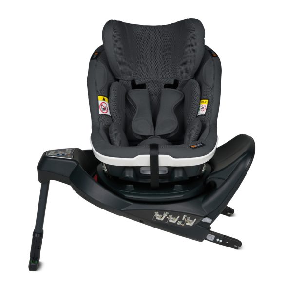 BeSafe gyerekülés iZi Turn i-Size ISOfix 61-105 cm Anthracite Mesh