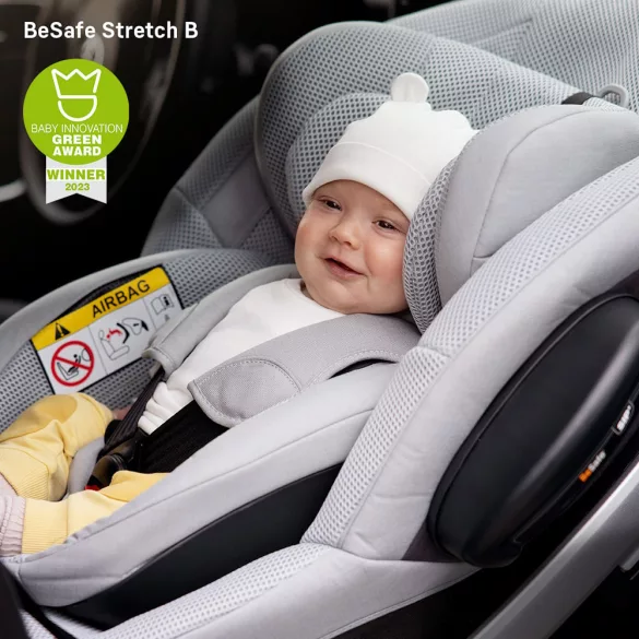 BeSafe gyerekülés Stretch B I-Size 40-125 cm Fresh Black Cab