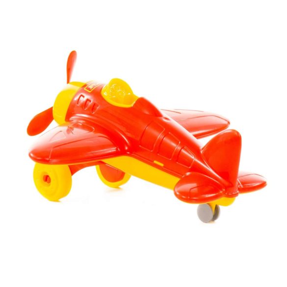 POLESIE műanyag OMEGA repülőgép PIROS