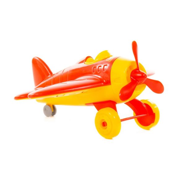 POLESIE műanyag OMEGA repülőgép PIROS