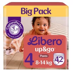 Libero Up&Go 4 Big Pack bugyipelenka 8-14kg 42db