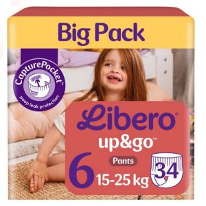 Libero Up&Go 6 Big Pack bugyipelenka 15-25kg 34db