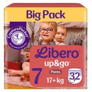 Libero Up&Go 7 Big Pack bugyipelenka 17kg  32db