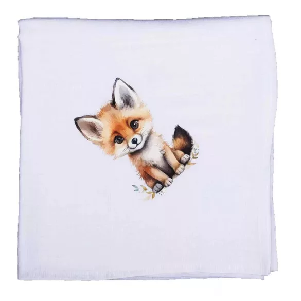 Textil tetra pelenka 70x70cm RÓKA 
