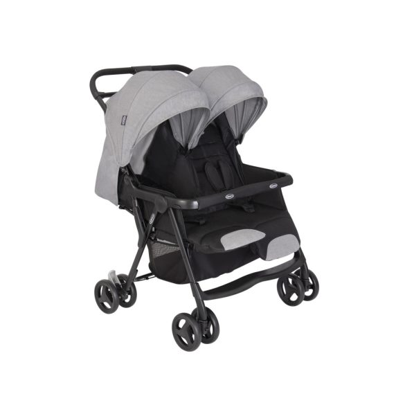 Graco Dourider iker babakocsi Steeple gray