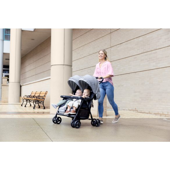 Graco Dourider iker babakocsi Steeple gray