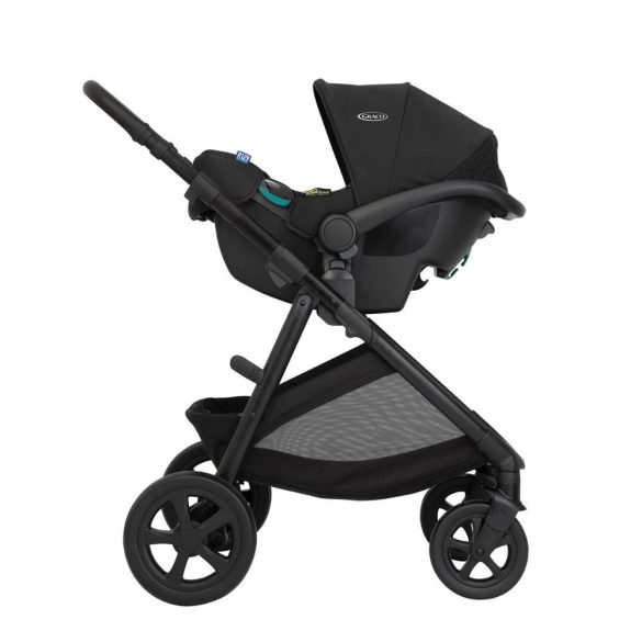 Graco Near2Me DLX 3in1 Midnight b.kocsi + SnugTurn