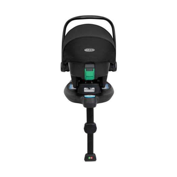 Graco SnugLite™ 40-75 cm hordozó Midnight + SnugTurn™ i-Size R129 bázistalp