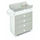 CAM fürdetõszekrény Asia bianca-tortora C917006-C261