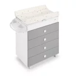 CAM fürdetõszekrény Asia bianca-grigi C918006-C270