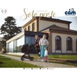 CAM babakocsi szett (váz és hordozó nélkül) Techno Deluxe vázra Milano 559