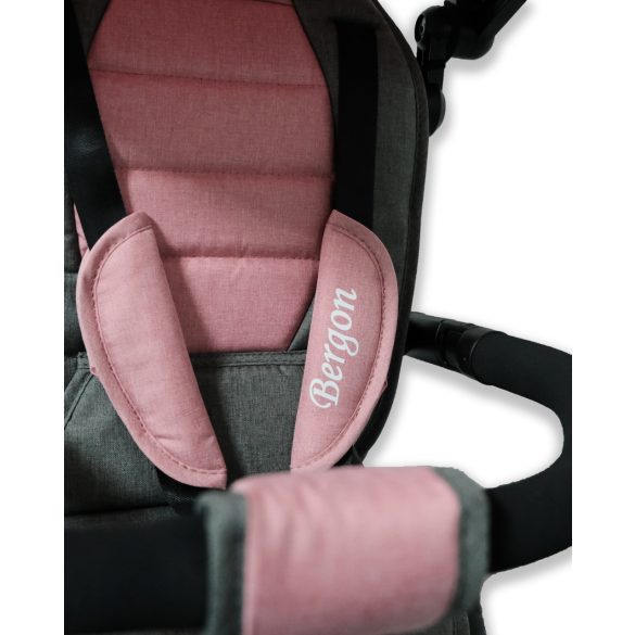 Bergon 360°-ban forgatható üléses Tricikli B63 - Pink