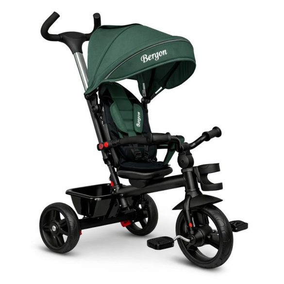 Bergon 360°-ban forgatható üléses Tricikli B63 - Green