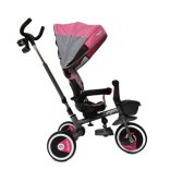Bergon Összecsukható 360°-ban Forgatható Üléses Tricikli B56 - Pink