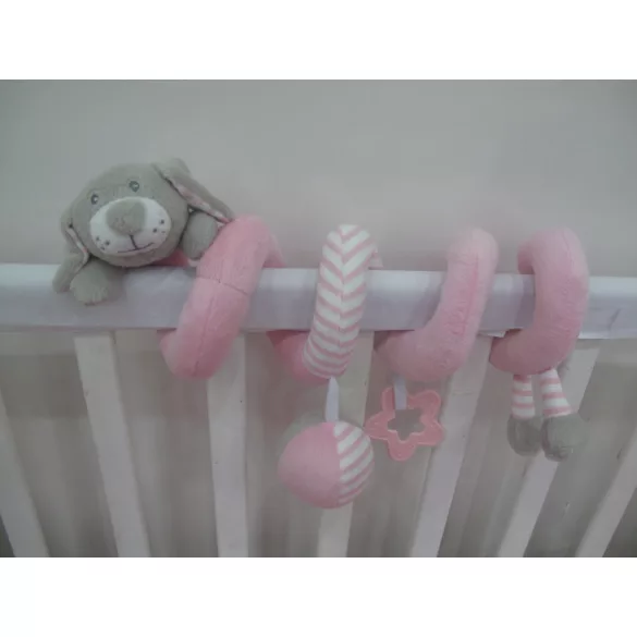 Bergon spirál játék-Rózsaszín kutya