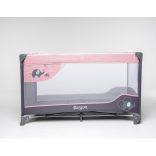 Bergon kétszintes utazóágy-Rózsaszín