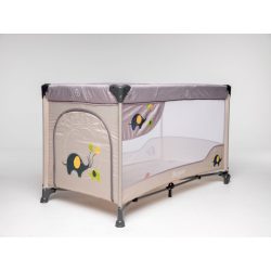 Bergon kétszintes utazóágy-Bézs