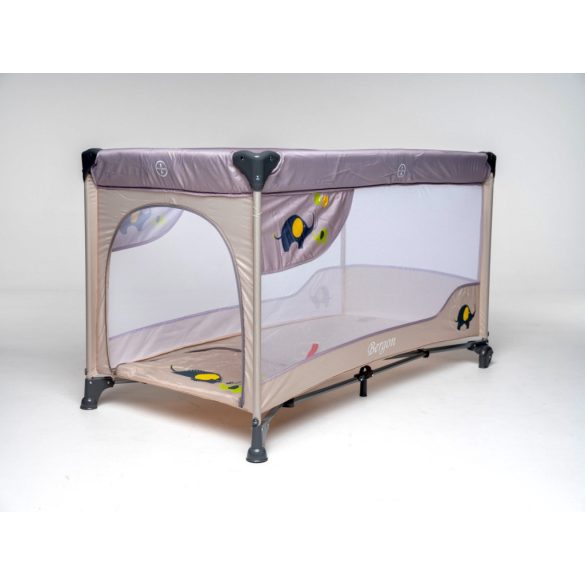 Bergon kétszintes utazóágy-Bézs