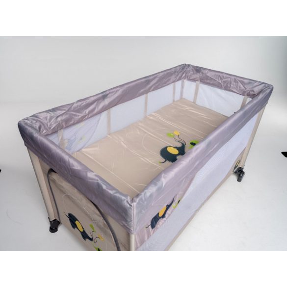 Bergon kétszintes utazóágy-Bézs