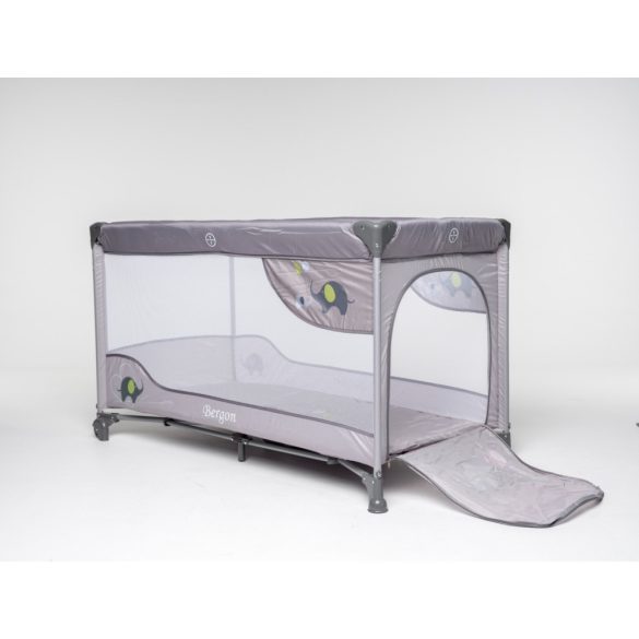 Bergon kétszintes utazóágy-Szürke