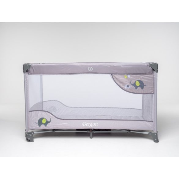 Bergon kétszintes utazóágy-Szürke