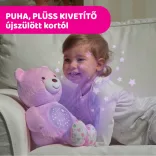 Chicco Baby Bear plüss maci projektorvetítö és éjszakai lámpa rózsaszín