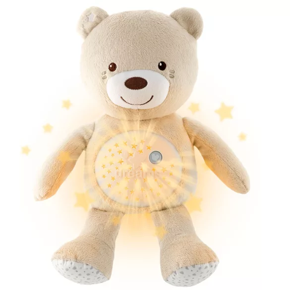 Chicco Baby Bear plüss maci projektorvetítö és éjszakai lámpa unisex
